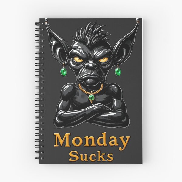 Item preview, Gremoji Society - Monday- Sucks_ No.01 designed and sold by Shift-Bloom.