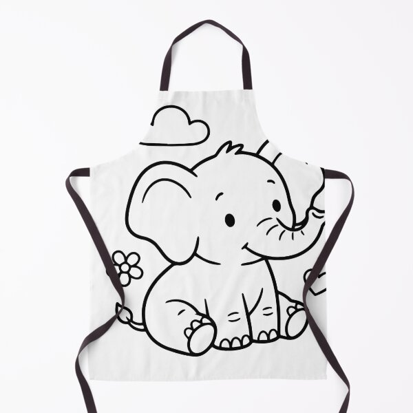 Item preview, Kids Coloring Shirt Cute Elephant Toddler Activity designed and sold by Hilmanku.