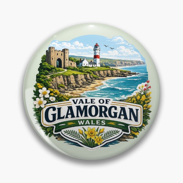 Item preview, Vale of Glamorgan, Wales Coastal Cliffs designed and sold by Myra365Art.