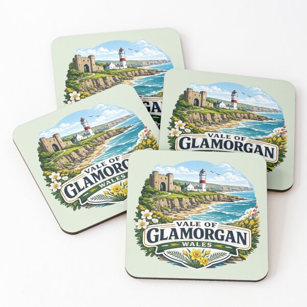 Item preview, Vale of Glamorgan, Wales Coastal Cliffs designed and sold by Myra365Art.