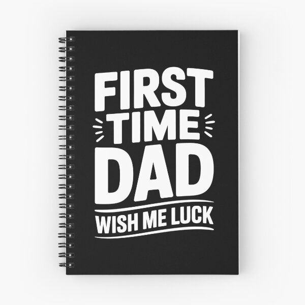 Item preview, First Time Dad Wish Me Luck Funny New Dad Father's Day Gift designed and sold by Say It With Ink.