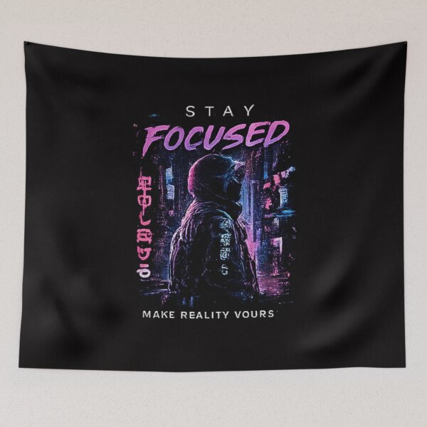 Item preview, Stay Focused – Make Reality Yours designed and sold by Hobby-up.
