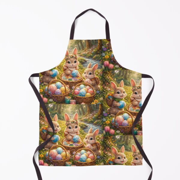 Item preview, Joyful Easter Bunnies in Spring's Magic. designed and sold by JoyNest = "The nest of joy".