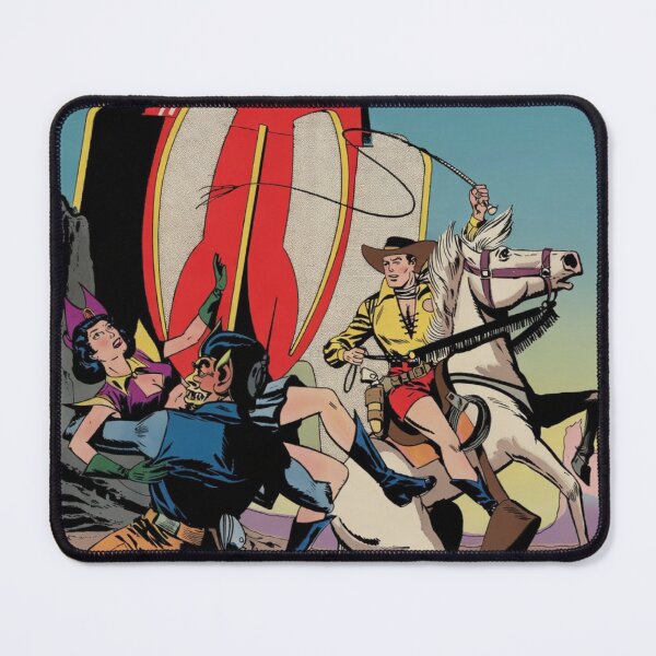 Item preview, Vintage Alien Frontier Mash‑Up – Classic 50s Sci‑Fi Western Illustration designed and sold by Analog Aura .