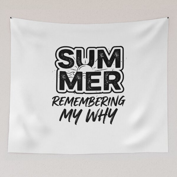 Item preview, Remembering My Why Vintage Sunset Summer Motivation Design designed and sold by get55shirt.