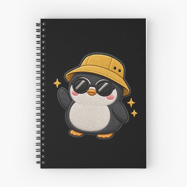 Item preview, Penguin Waving Embroidery Patch Cute Kawaii designed and sold by ColorSplash123.