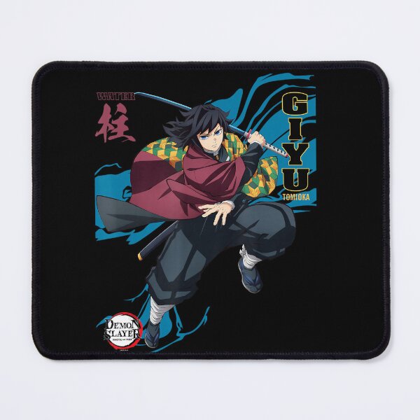 Item preview, Giyu Tomioka Water Anime Graphic Poster Design designed and sold by Emieltenberg.