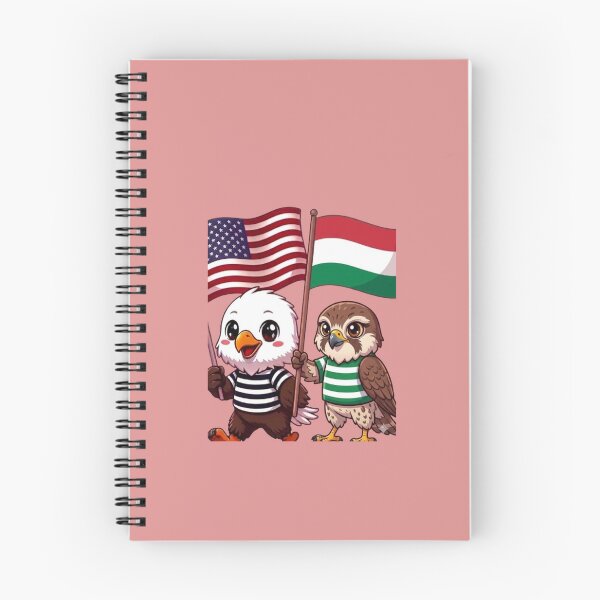 Item preview, the American eagle and its friend the Hungarian falcon designed and sold by SE213.