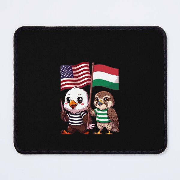 Item preview, the American eagle and its friend the Hungarian falcon designed and sold by SE213.
