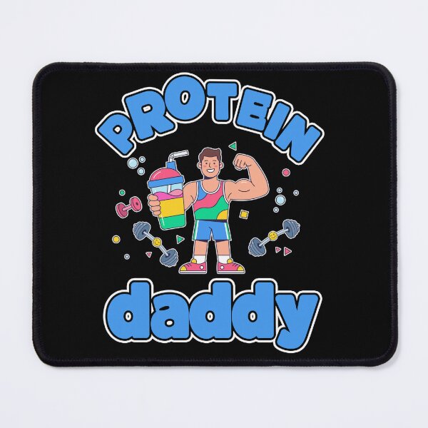 Item preview, Protein Daddy Fun Colorful Protein Shaker lover design for fitness freaks designed and sold by yellowpumkin.