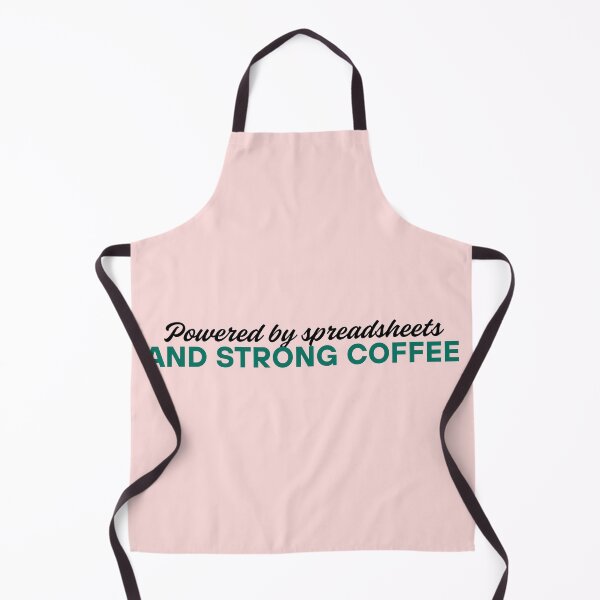 Item preview, Powered by Spreadsheets and Strong Coffee Funny Accountant T-Shirt CPA Gift Tee designed and sold by BananaPrint.
