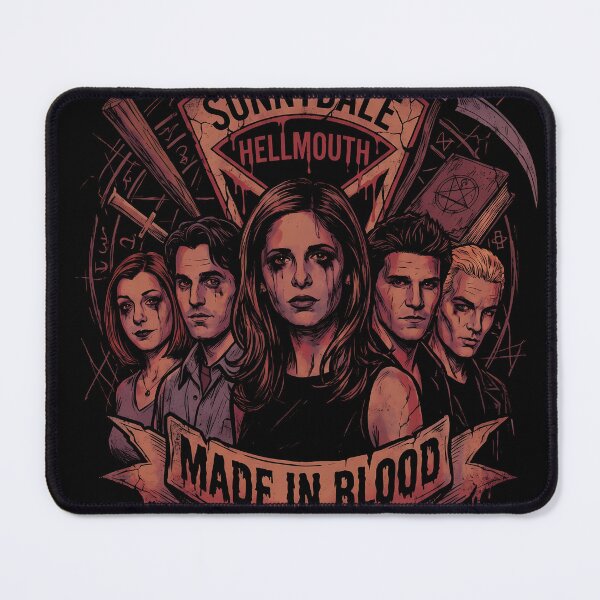 Item preview, Buffy Summers Leather Jacket Hero – 90s Slayer Queen designed and sold by Senpaiwaves.