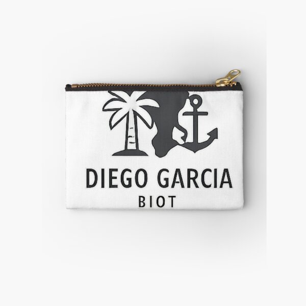 Item preview, Diego Garcia BIOT Minimalist Navy Anchor Tropical Silhouette designed and sold by Ramadane_design1.