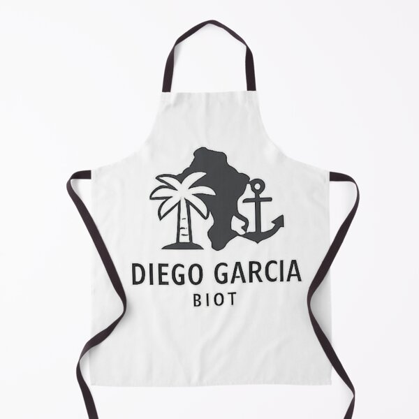 Item preview, Diego Garcia BIOT Minimalist Navy Anchor Tropical Silhouette designed and sold by Ramadane_design1.