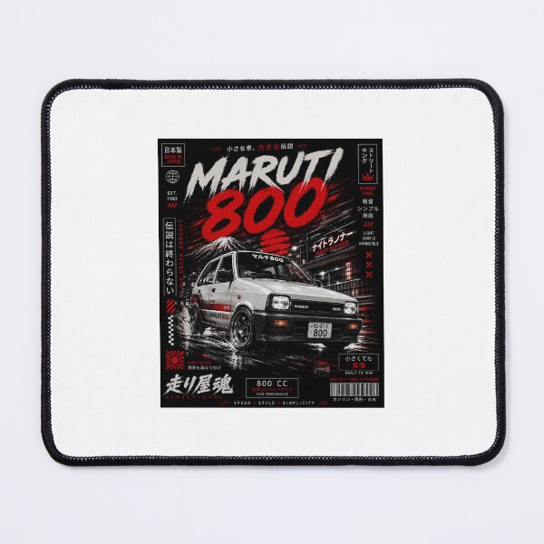 Item preview, Maruti 800 Street Soul T-Shirt | Retro JDM Style Indian Car Design designed and sold by No Limits Garage.
