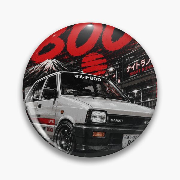 Item preview, Maruti 800 Street Soul T-Shirt | Retro JDM Style Indian Car Design designed and sold by No Limits Garage.