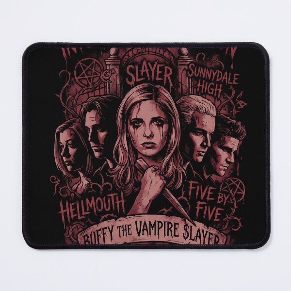 Item preview, Spike & Buffy Sunnydale Nights – Vampire Slayer Romance designed and sold by Senpaiwaves.