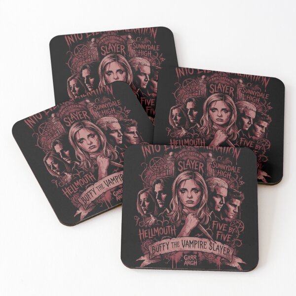 Item preview, Spike & Buffy Sunnydale Nights – Vampire Slayer Romance designed and sold by Senpaiwaves.