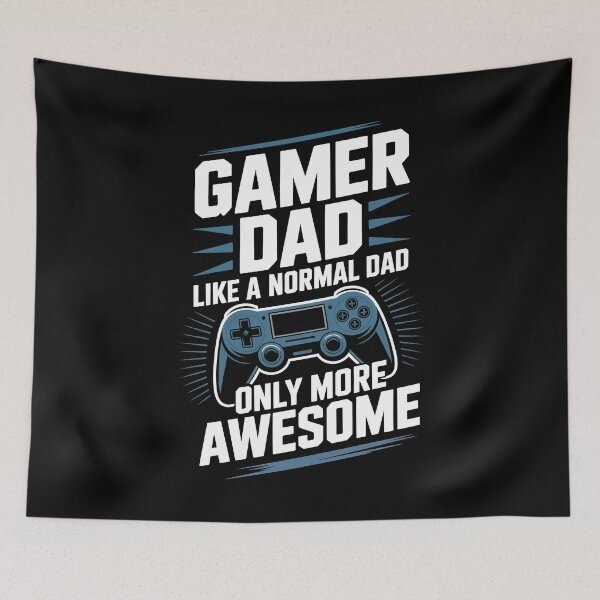Item preview, Gamer Dad Like a Normal Dad Only More Awesome Father's Day Gaming Gift designed and sold by Say It With Ink.