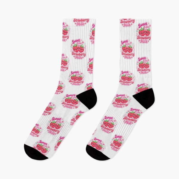 Item preview, Sweet Like Strawberry Milk Kawaii T-Shirt & Sticker – Cute Pink Strawberry Aesthetic Design for Anime & Pastel Lovers designed and sold by GemBob Creations.