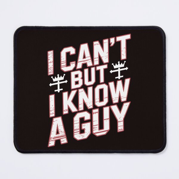 Item preview, I Can't But I Know A Guy Jesus T-Shirt – Inspirational Religious design with Humor designed and sold by Redgiant87x.