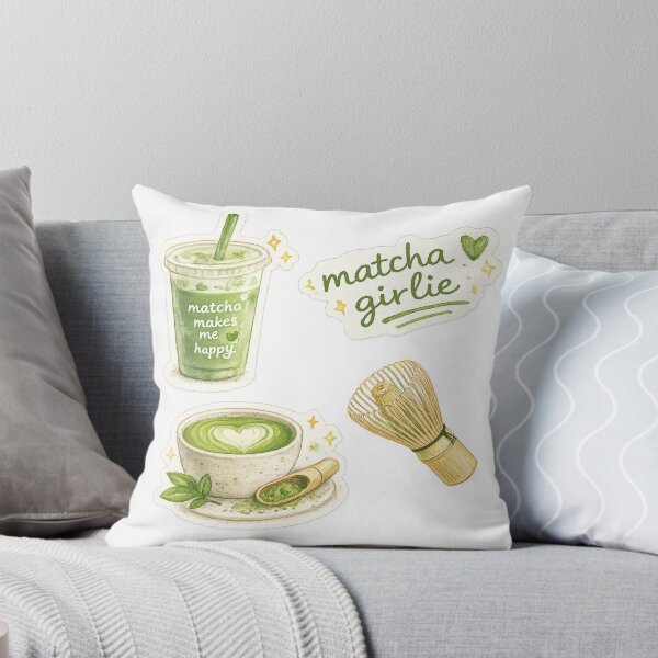 Item preview, Matcha Girlie Aesthetic Sticker Pack designed and sold by zvizdetss.
