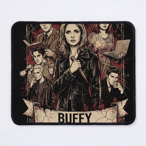 Item preview, 90s Buffy the Vampire Slayer Fan Art Tribute designed and sold by Senpaiwaves.