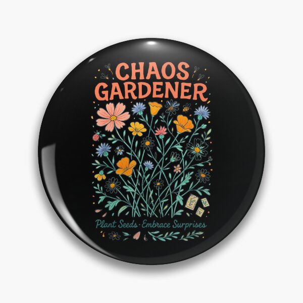 Item preview, Chaos Gardener Wildflower Planter Organic Seeds Garden designed and sold by AndersonLFernan.