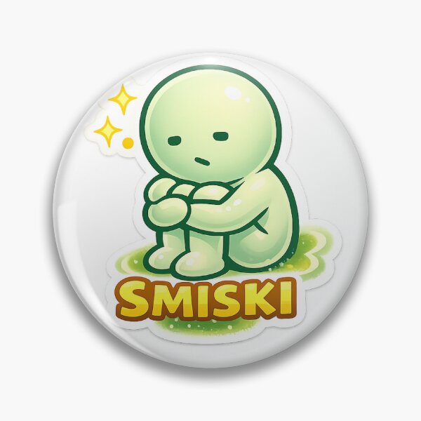 Item preview, Sad Smiski Glow Sticker  designed and sold by ouinou shop.