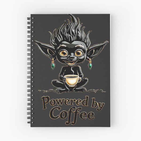 Item preview, Gremoji Society - Powered by Coffee_ No.01 designed and sold by Shift-Bloom.