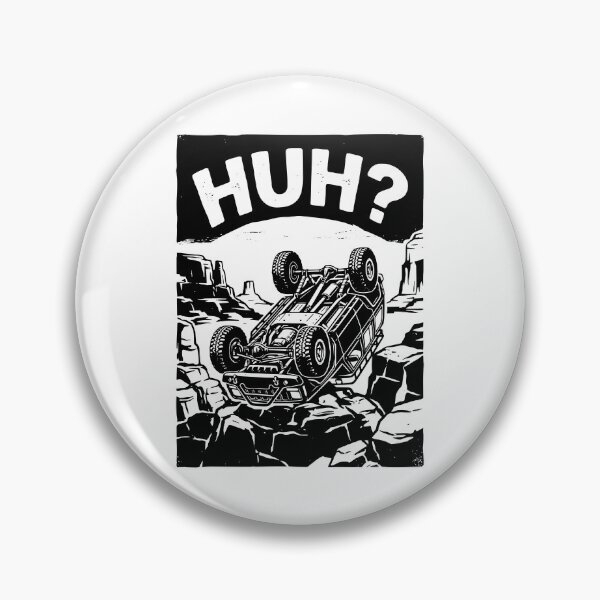 Item preview, Funny Upside Down Cherokee XJ - Off-Road 4x4 Rollover Humor Graphic designed and sold by Off-Road-Zone.