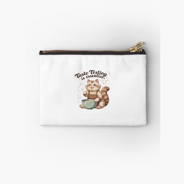 Item preview, Taste Testing Is Essential Funny Cat Baking Humor designed and sold by AQUILAKREO.