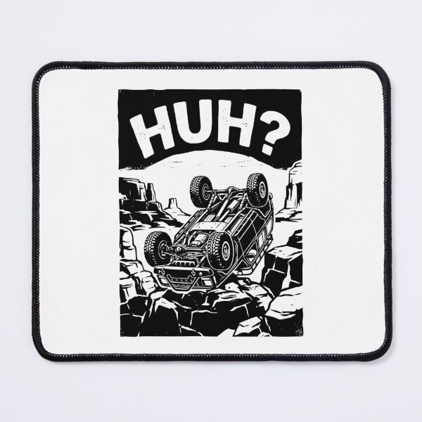 Item preview, Funny Upside Down Cherokee XJ - Off-Road 4x4 Rollover Humor Graphic designed and sold by Off-Road-Zone.