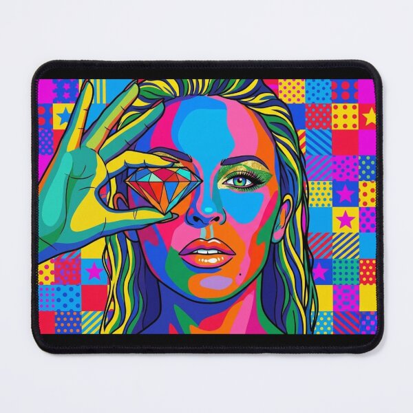 Item preview, KYLIE ~ TENSION Pop Art ~ Goldeneye designed and sold by TheLastGarden.