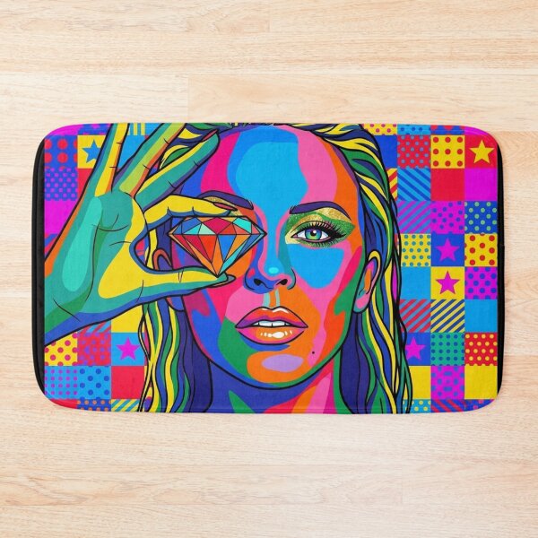 Item preview, KYLIE ~ TENSION Pop Art ~ Goldeneye designed and sold by TheLastGarden.