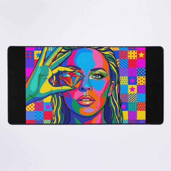 Item preview, KYLIE ~ TENSION Pop Art ~ Goldeneye designed and sold by TheLastGarden.