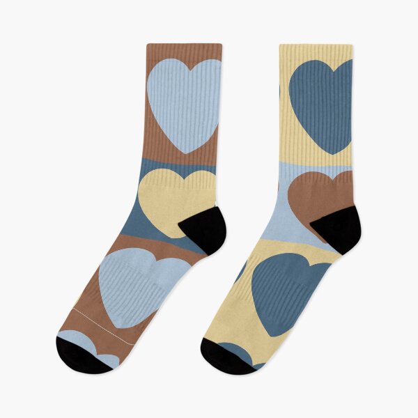 Item preview, Checkered Blue And Brown Heart Pattern designed and sold by LibertyHub.