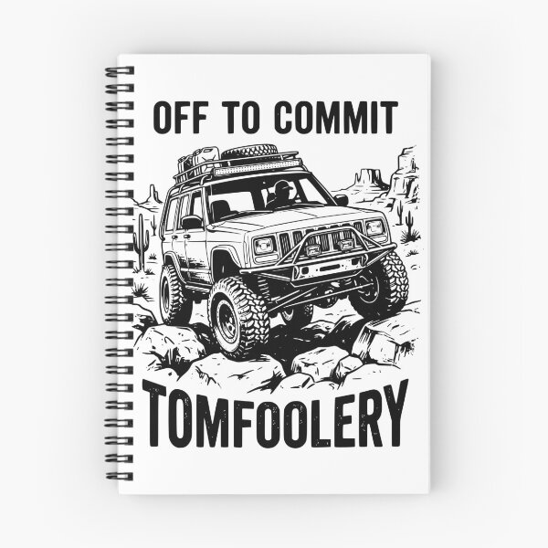 Item preview, Off To Commit Tomfoolery Cherokee XJ - Funny Off-Road 4x4 designed and sold by Off-Road-Zone.