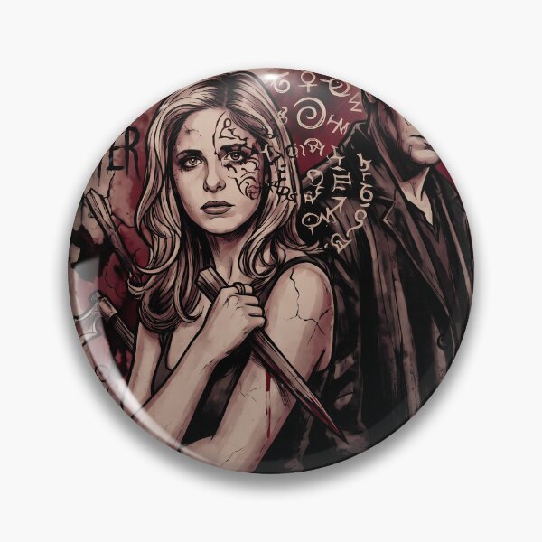 Item preview, Retro Buffy and Angel Kiss – Iconic 90s TV Couple designed and sold by Senpaiwaves.