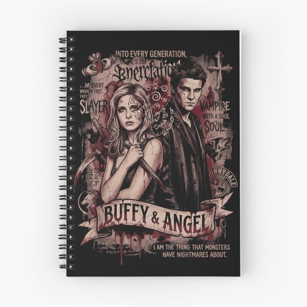 Item preview, Retro Buffy and Angel Kiss – Iconic 90s TV Couple designed and sold by Senpaiwaves.