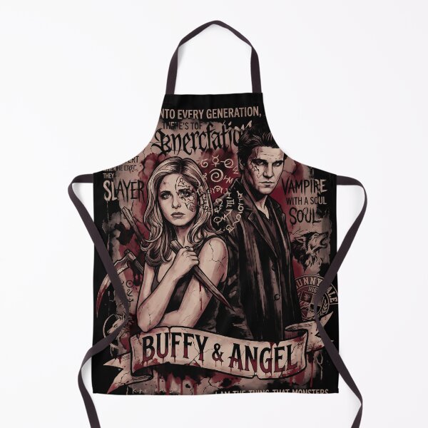 Item preview, Retro Buffy and Angel Kiss – Iconic 90s TV Couple designed and sold by Senpaiwaves.
