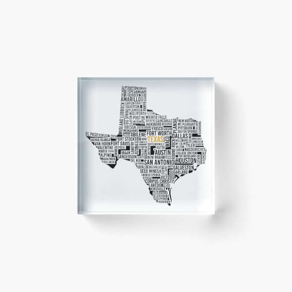 Item preview, Texas in Text designed and sold by LyonDesignSweden.