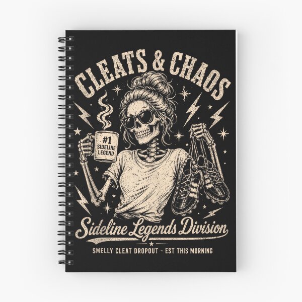 Item preview, Cleats & Chaos Skeleton Soccer Mom, Funny Sideline Legends designed and sold by AndersonLFernan.