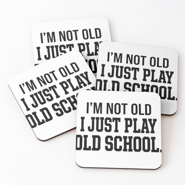 Item preview, I'm Not Old I Just Play Old School Basketball Quote designed and sold by matan00010.