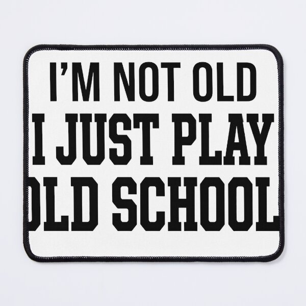 Item preview, I'm Not Old I Just Play Old School Basketball Quote designed and sold by matan00010.