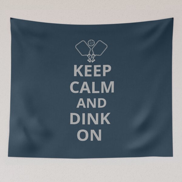 Item preview, Keep Calm And Dink On Funny Tee For Pickleball Players designed and sold by WearFine.