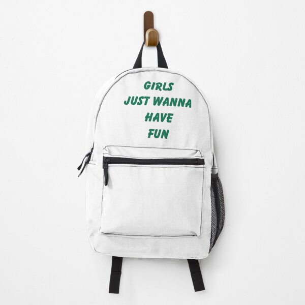 Item preview, Girls Just Wanna Have Fun Retro Quote designed and sold by VibeoCanvasShop.