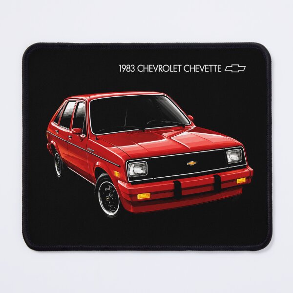 Item preview, 1983 Chevrolet Chevette – Red Classic Chevy Hatchback Art designed and sold by Stinky Lincy's Apparel Company.