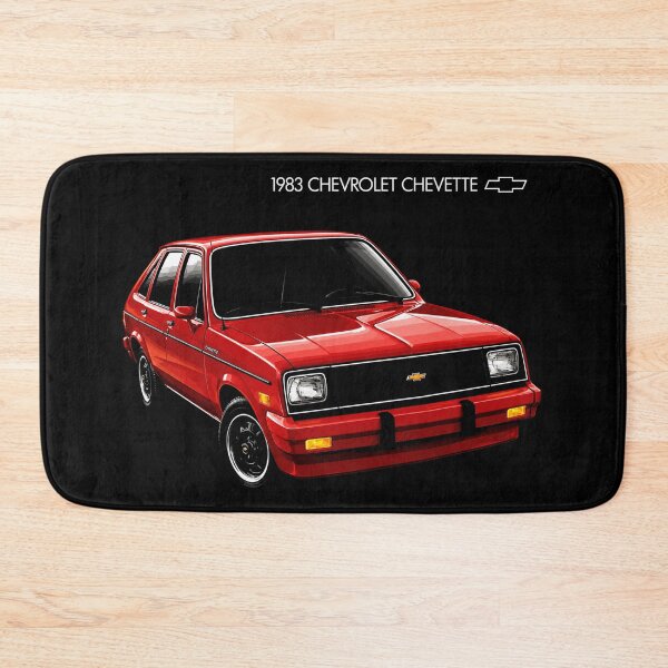 Item preview, 1983 Chevrolet Chevette – Red Classic Chevy Hatchback Art designed and sold by Stinky Lincy's Apparel Company.