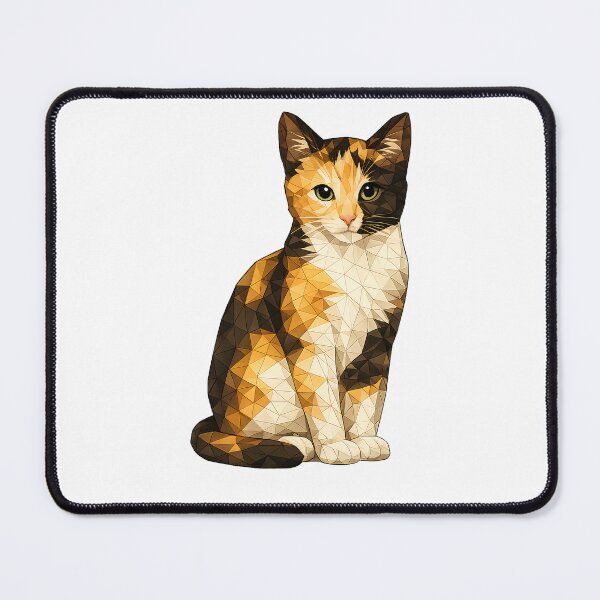 Item preview, Emmi Polygon Cat Geometric Cuteness designed and sold by filou designs.